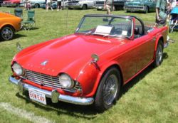 The Triumph TR-4